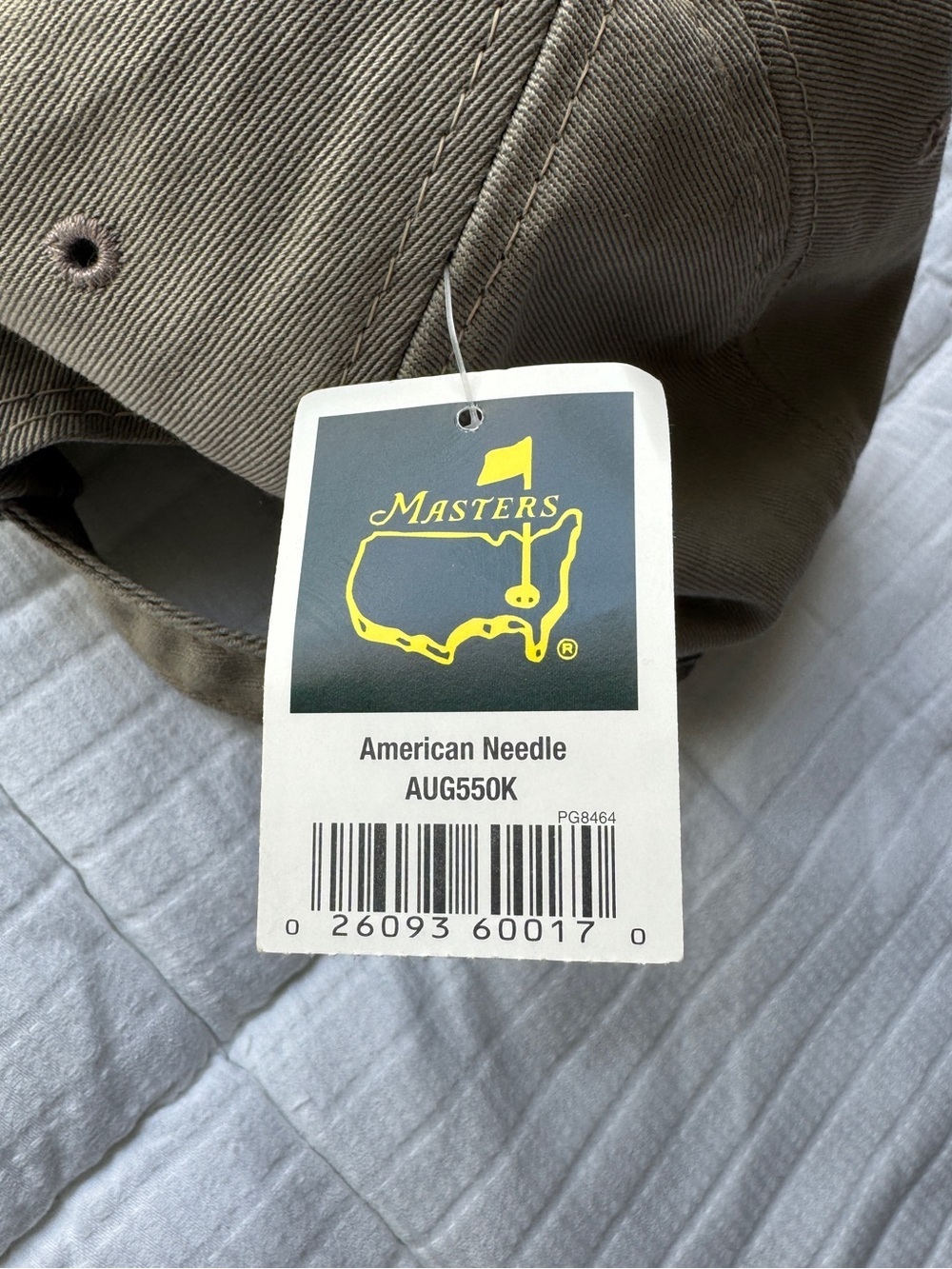 Vintage 2000 Masters golf hat NWT - Picture 6 of 7